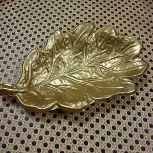 Plat Feuille d'or