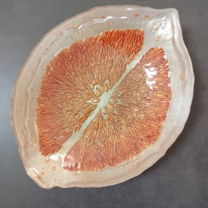 Plat ovale Agrume