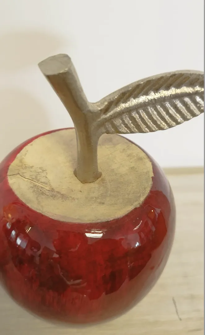 Pomme rouge déco – Image 5