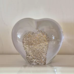 Sulfure / Presse papier Coeur