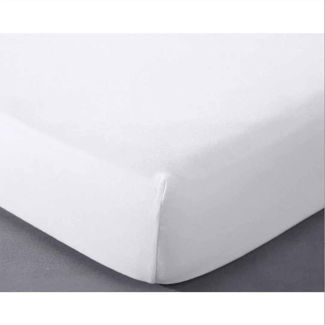 Protection de matelas Molleton 100% coton 160 x 200