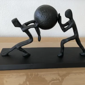 Sculpture Ballon noir