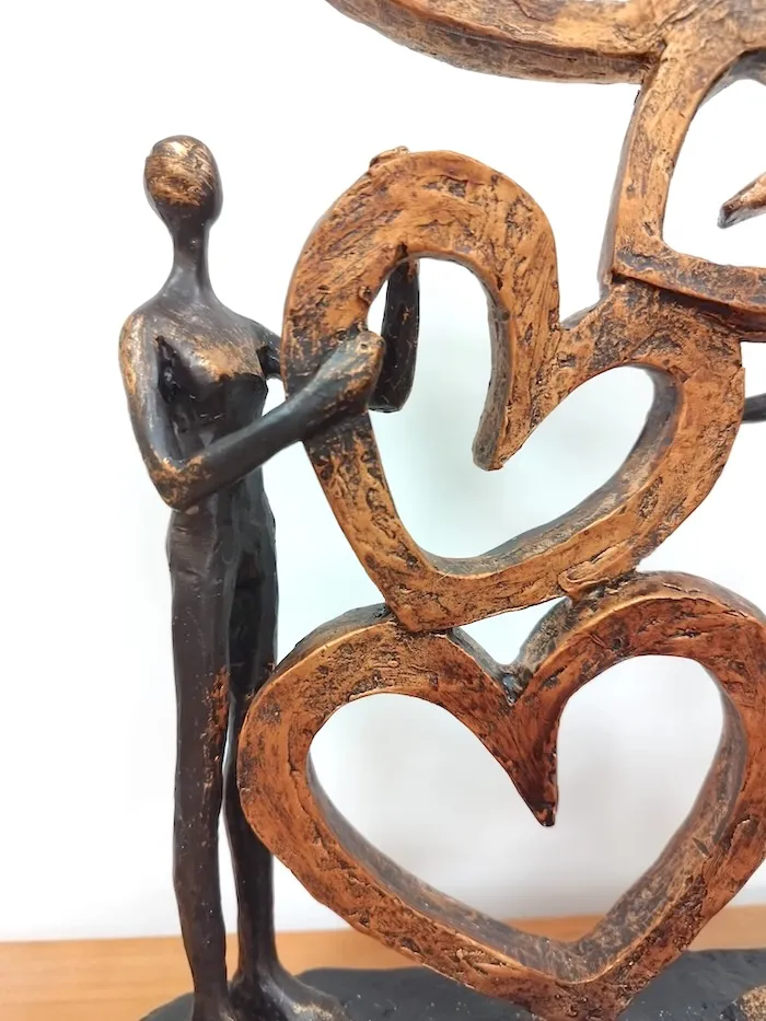 Sculpture Coeur à coeur – Image 4