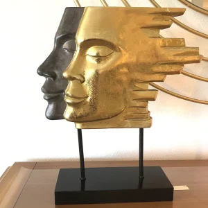 Sculpture Duo Visages