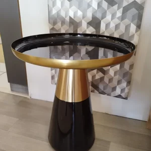 Bout de canapé / Petite table Art déco Champ' (grande)