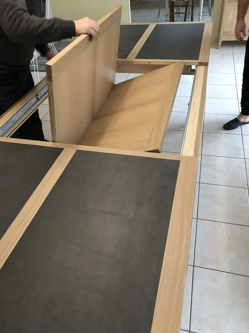 Table Ellipse Extensible avec céramique 200 x 110 cm – Image 11