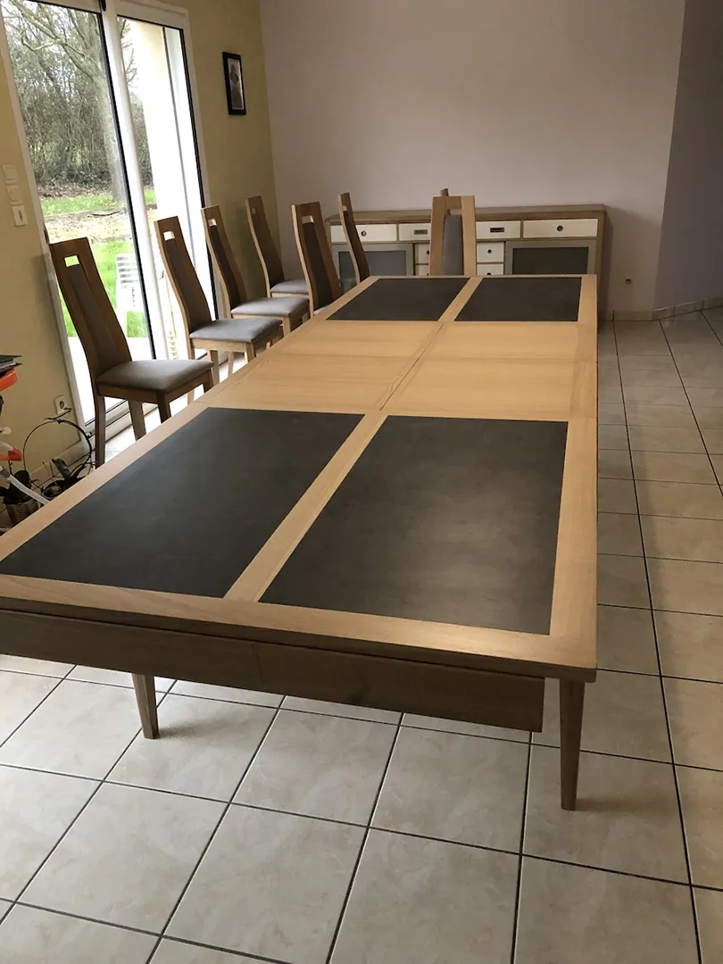 Table Ellipse Extensible avec céramique 200 x 110 cm – Image 12