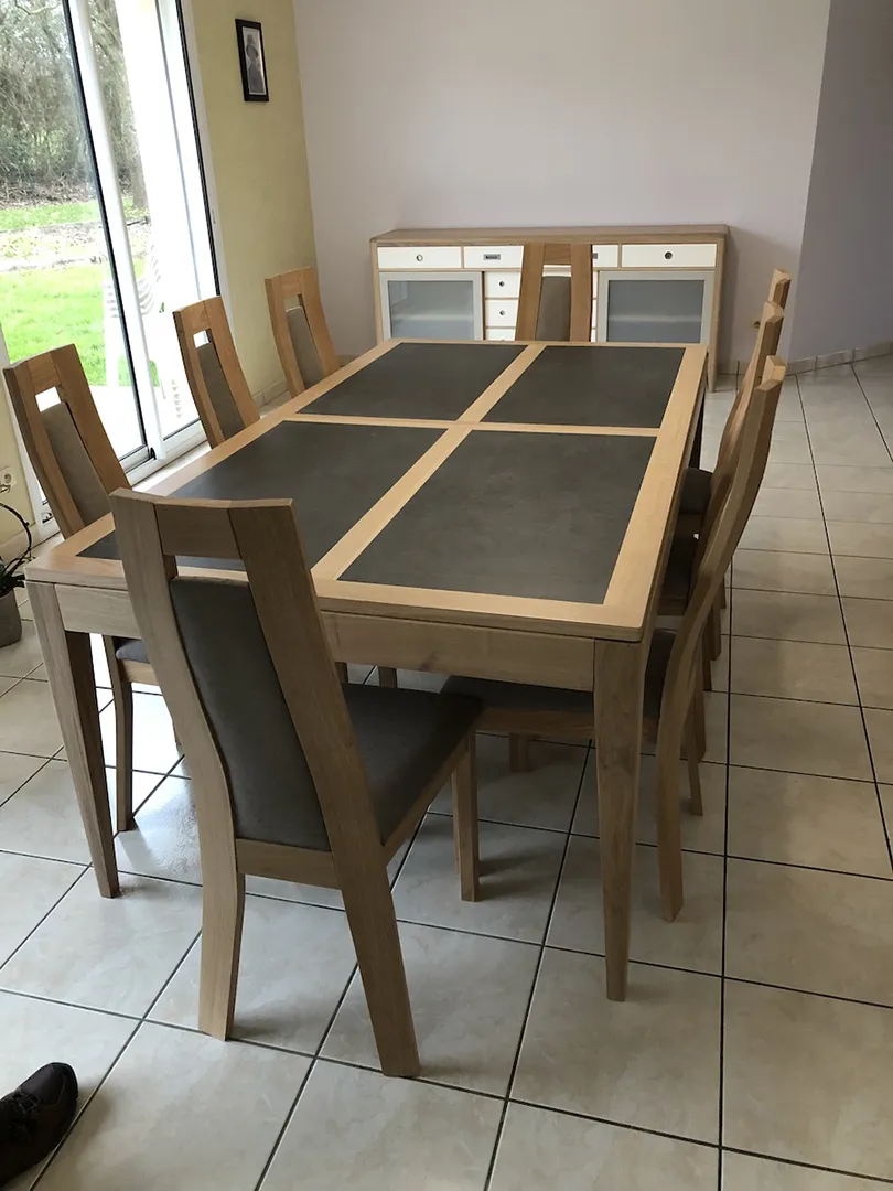 Table Ellipse Extensible avec céramique 200 x 110 cm – Image 9