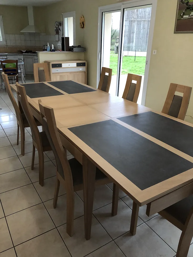 Table Ellipse Extensible avec céramique 200 x 110 cm – Image 13