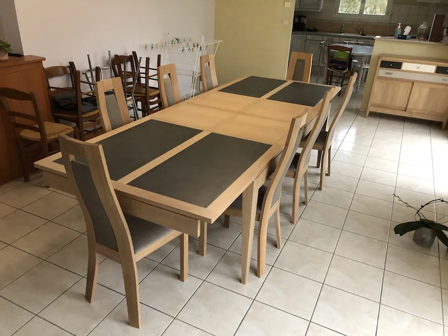 Table Ellipse Extensible avec céramique 200 x 110 cm – Image 14