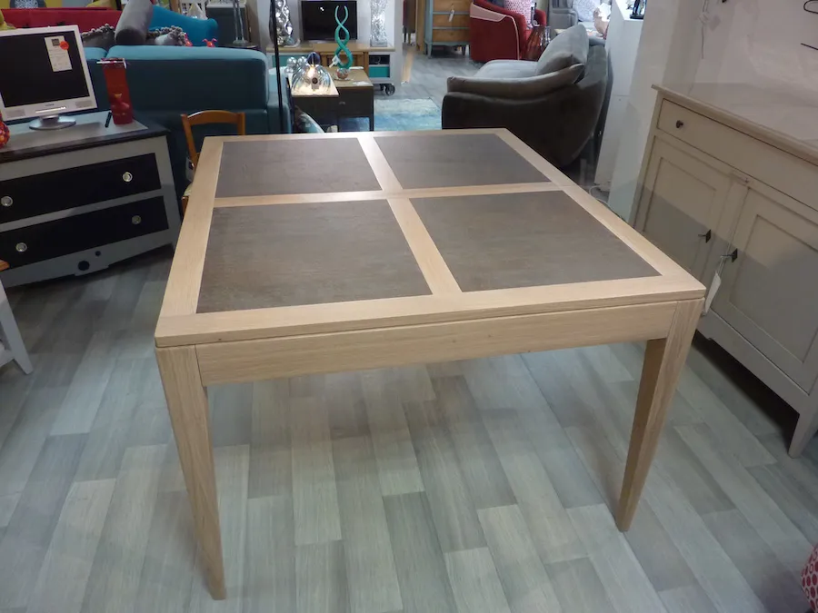 Table Ellipse extensible dessus tout bois – Image 3