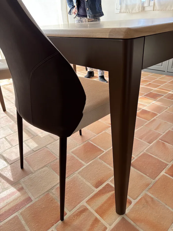 Table Extensible Louisiane chocolat – Image 4