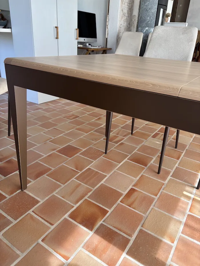 Table Extensible Louisiane chocolat – Image 2