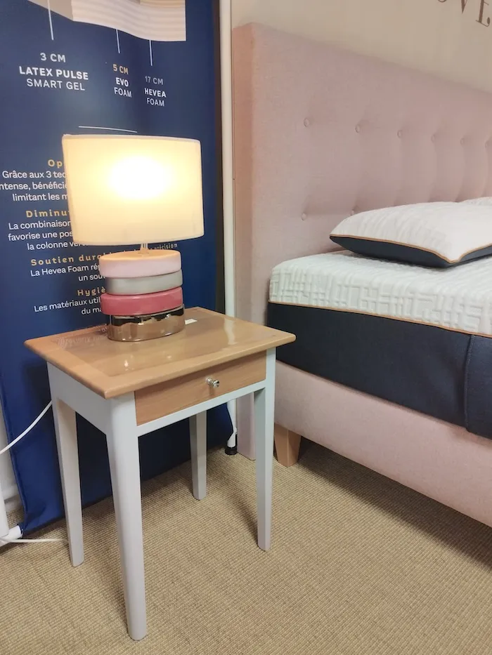 Petite table Mauricio gris clair – Image 5