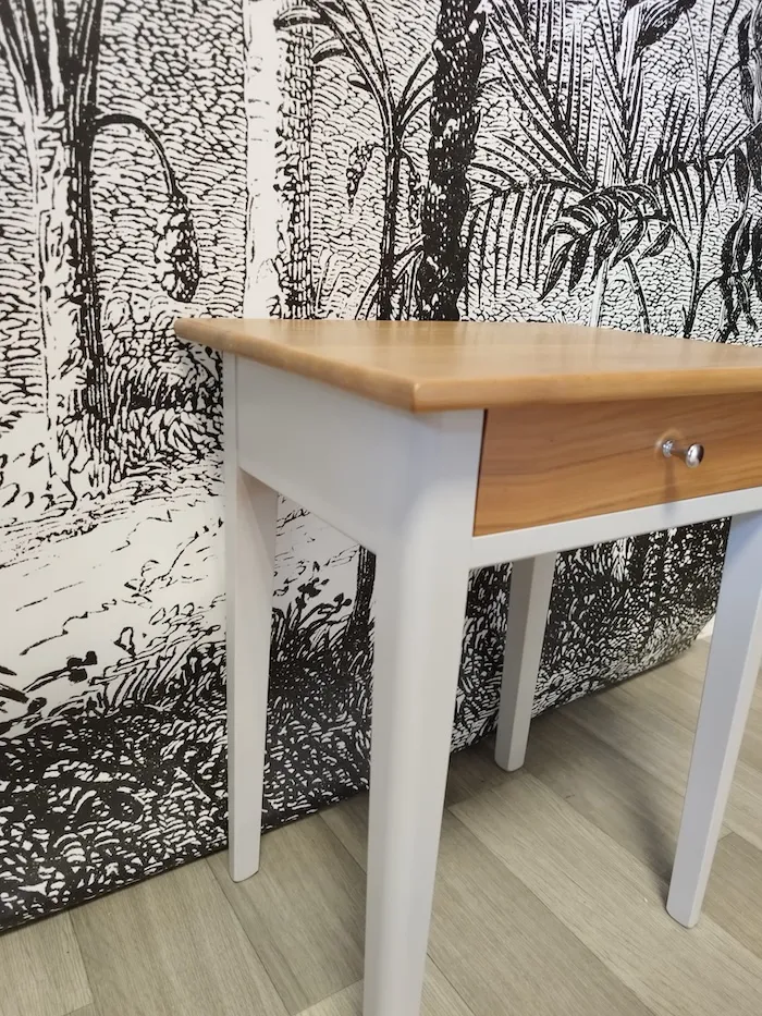 Petite table Mauricio gris clair – Image 4