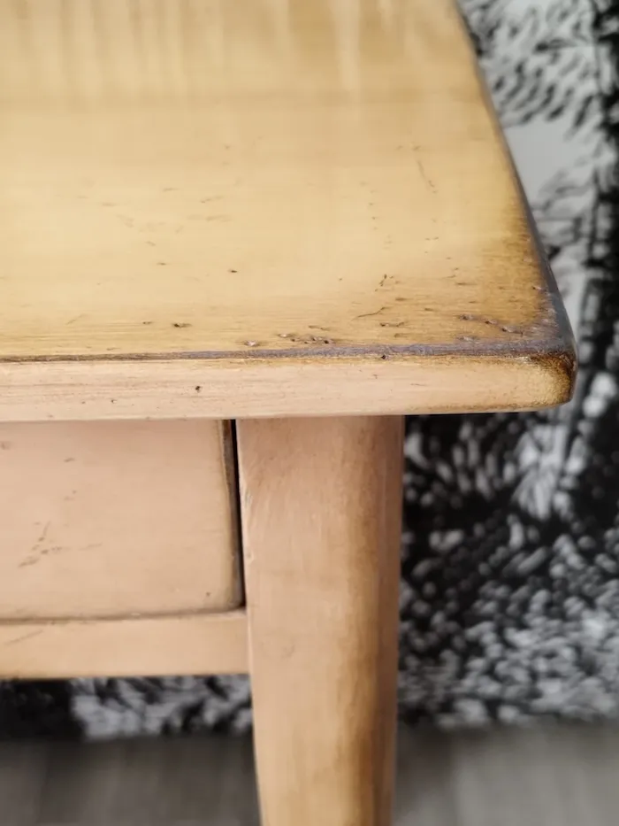 Petite table Mauricio Vieux rose – Image 2