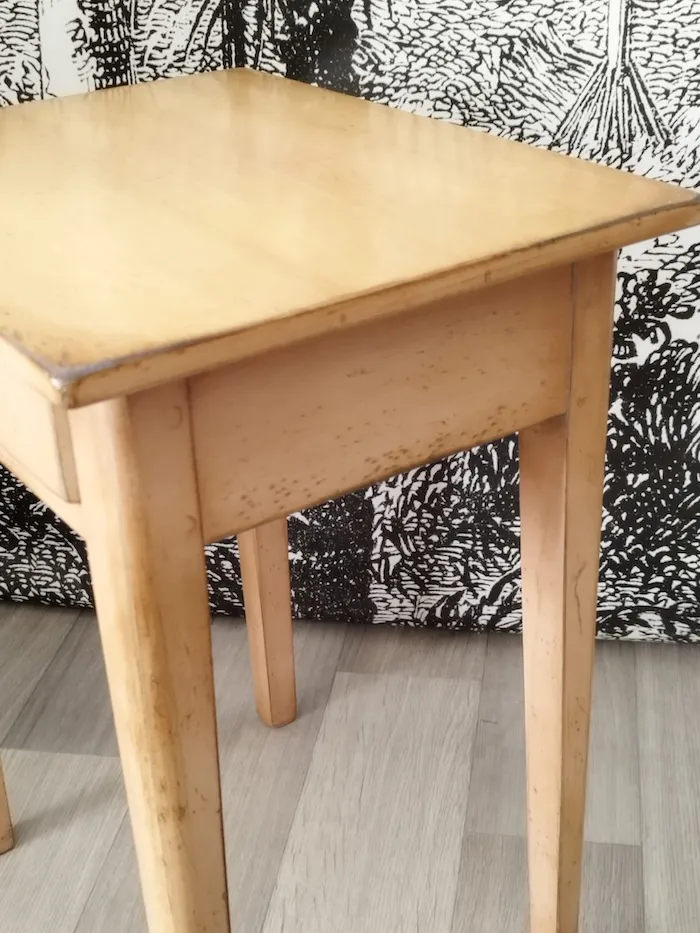 Petite table Mauricio Vieux rose – Image 5