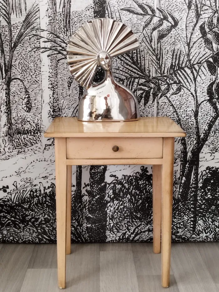 Petite table Mauricio Vieux rose