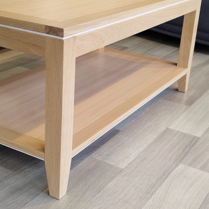 Table basse chêne