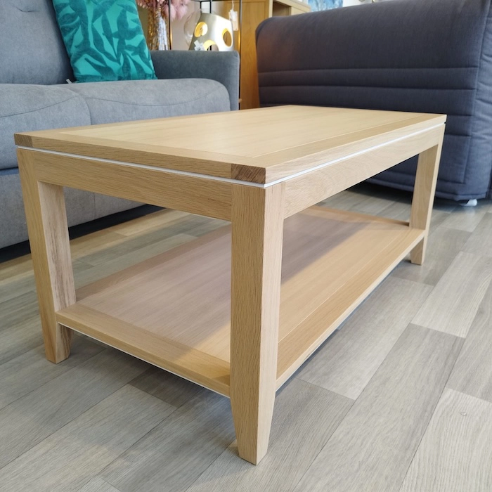 Table basse chêne