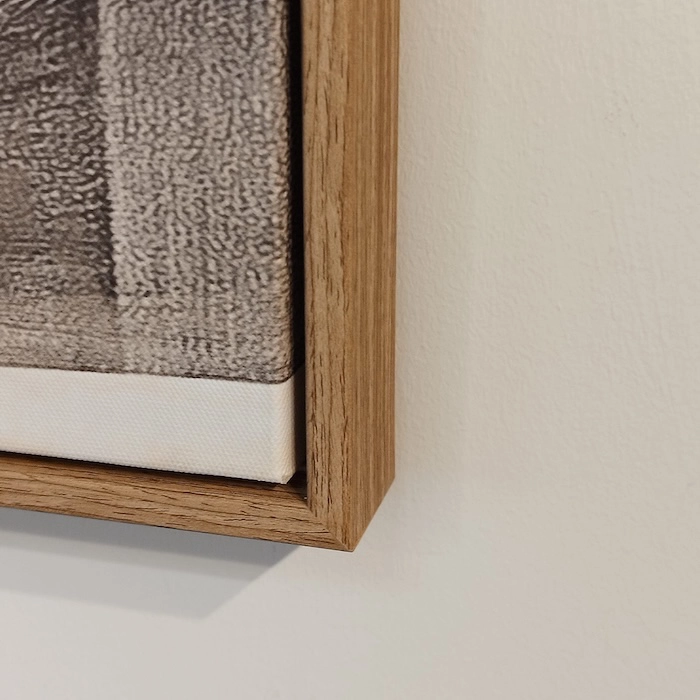 peinture contemporaine beige marron