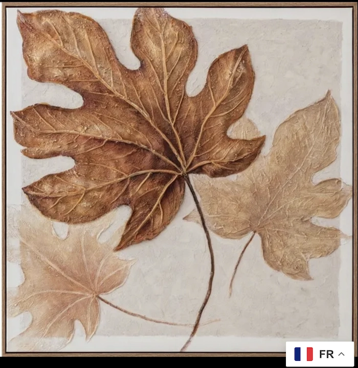Tableau Feuille d'automne 2 – Image 2