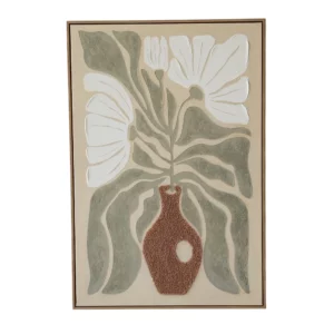 Tableau fleur blanche