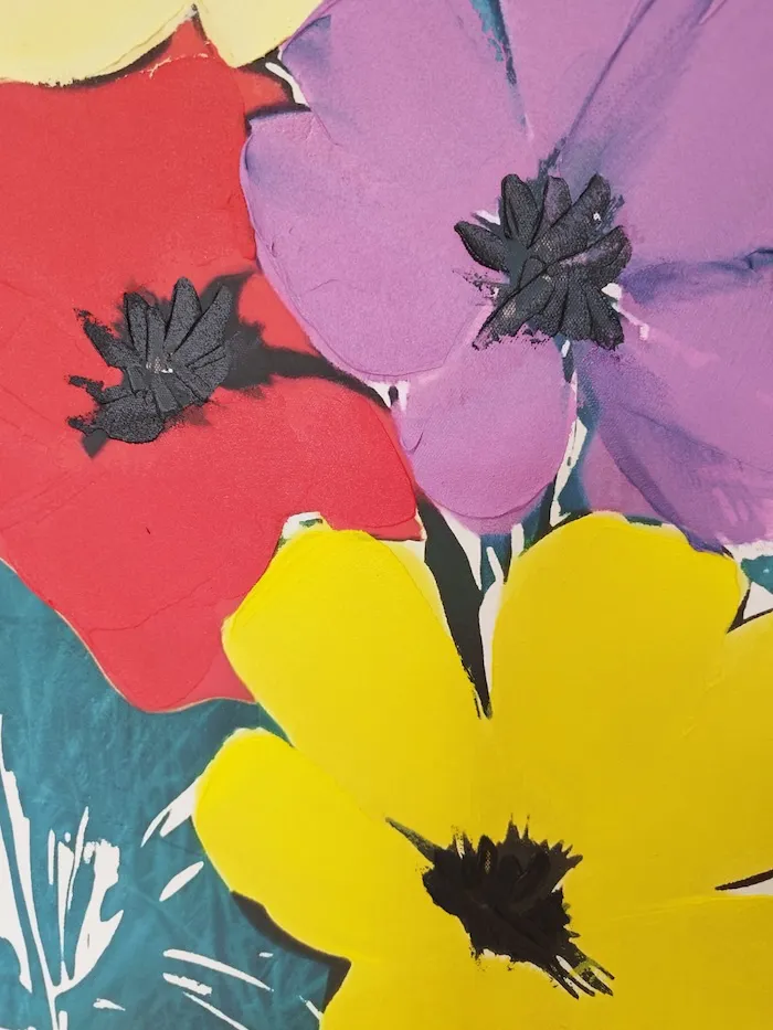 Tableau Fleurs multicouleur – Image 3