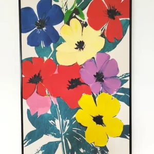 Tableau Fleurs multicouleur