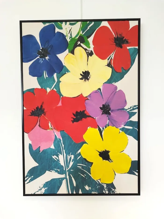 Tableau Fleurs multicouleur