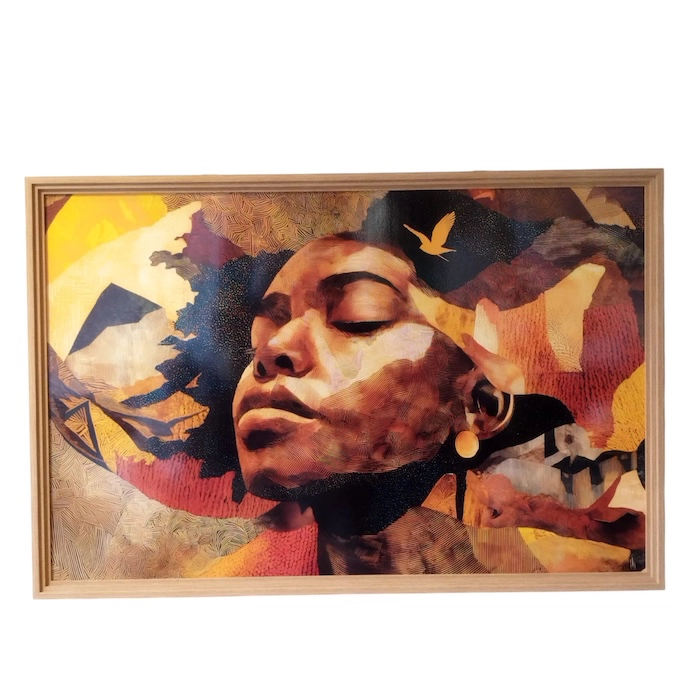 TABLEAU FEMME NOIRE