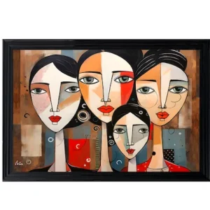 Tableau Les 4 soeurs 80 x 120