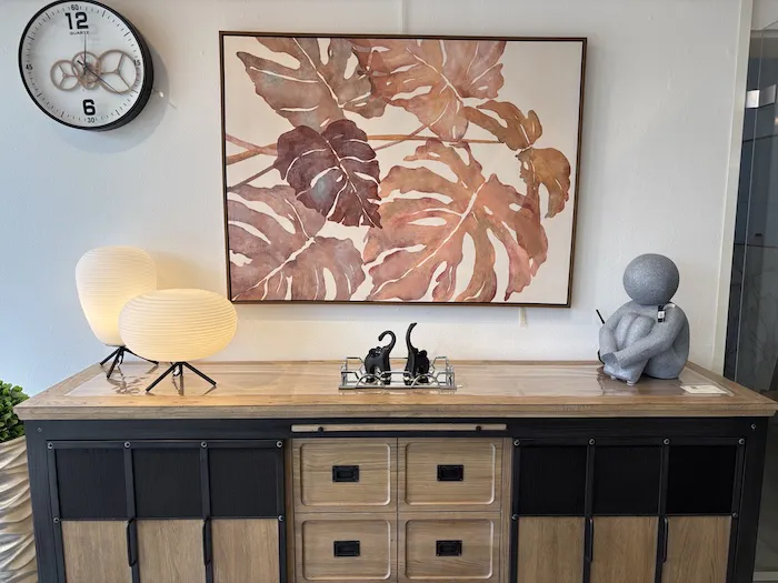 Tableau Monstera terracotta – Image 3