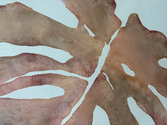 Tableau Monstera terracotta – Image 5