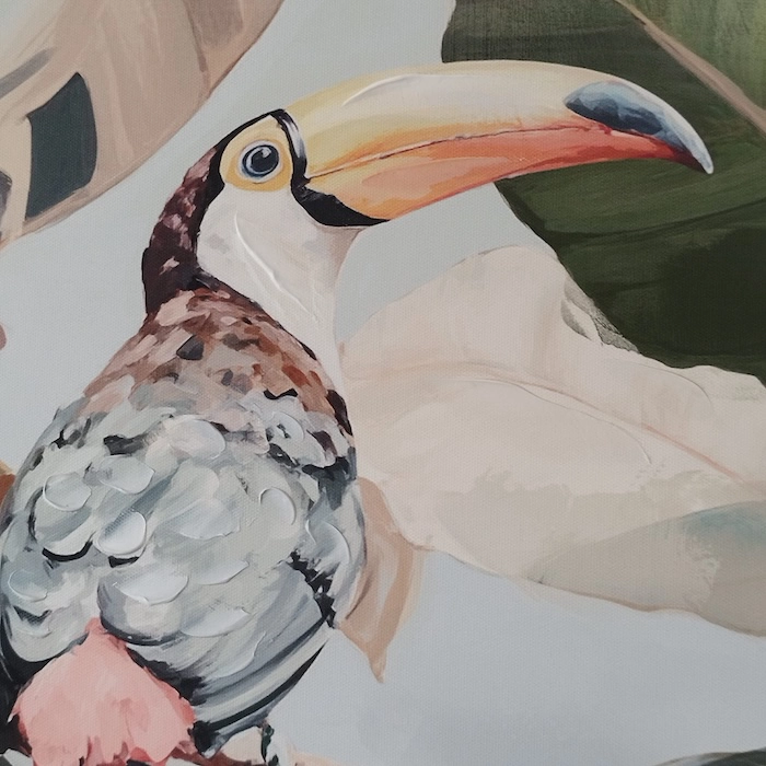Tableau Oiseaux tropicaux
