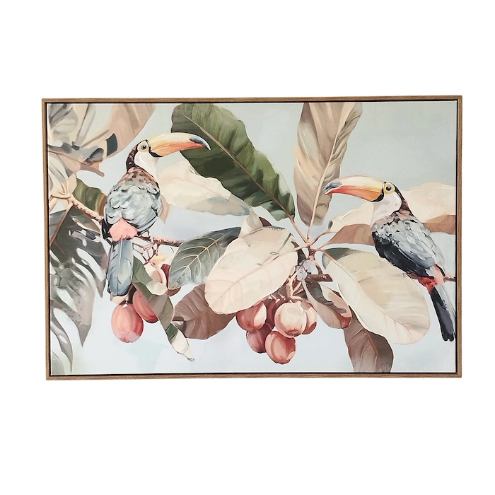 Tableau Oiseaux tropicaux