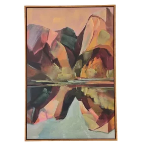 Tableau Rivière et Montagne