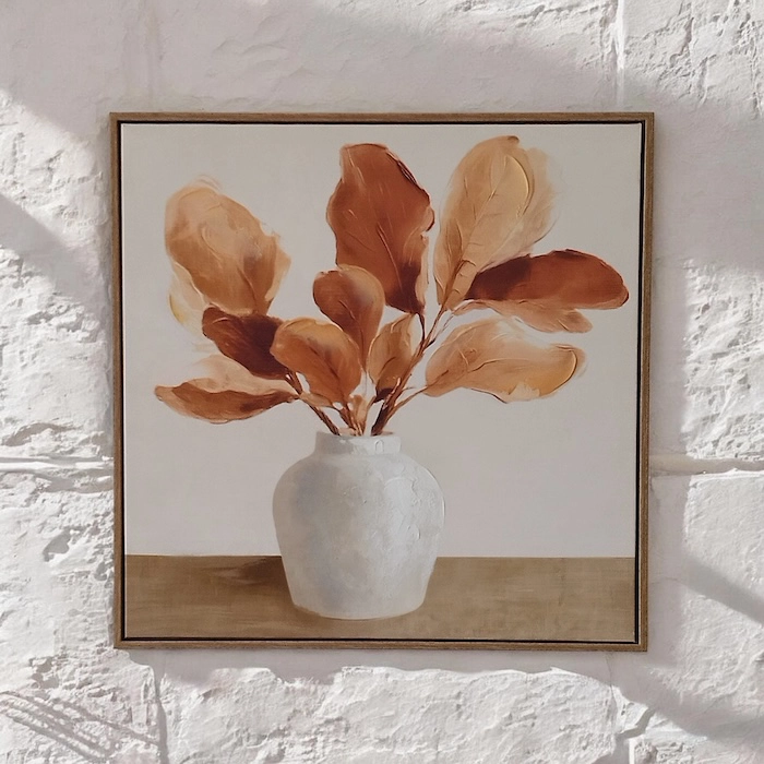 tableau vase fleur