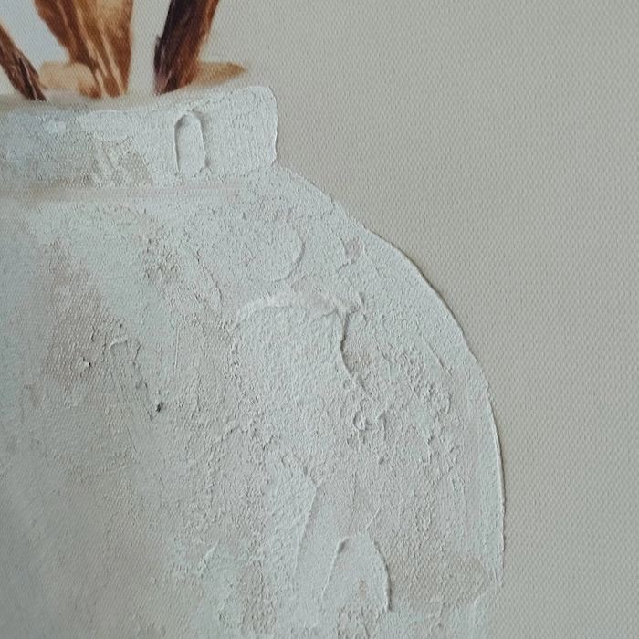 tableau vase fleur