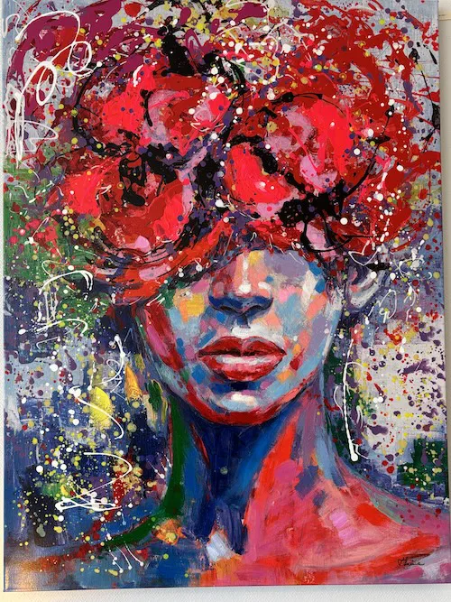 Tableau femme pep's 1