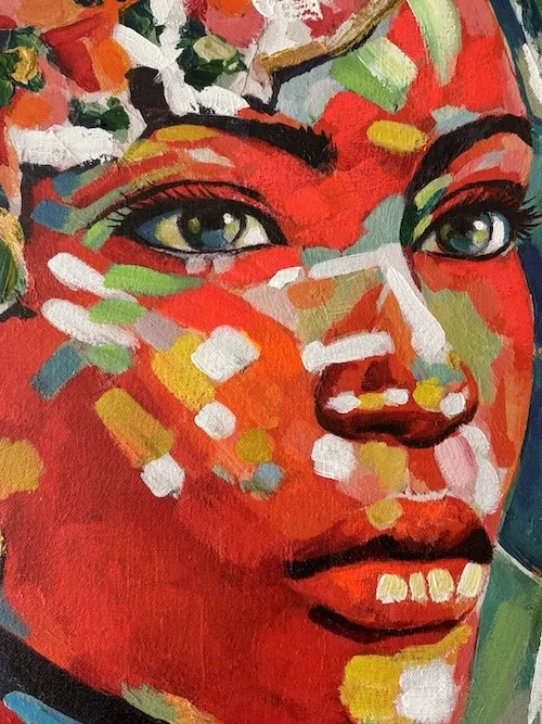 Tableau femme pep's 2 – Image 2