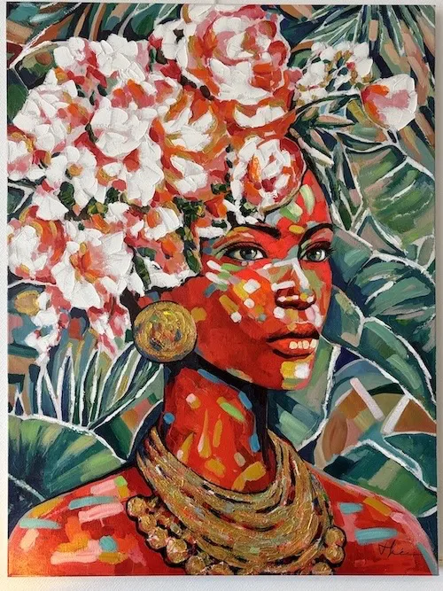 Tableau femme pep's 2