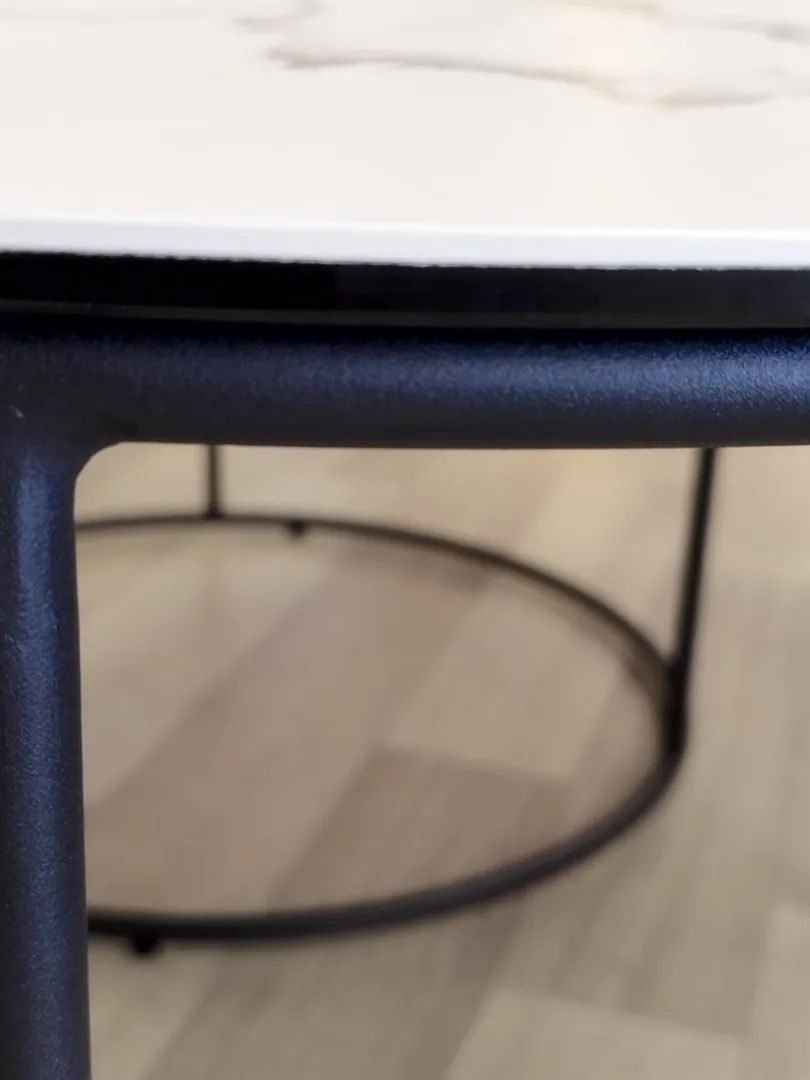 Table basse Gigogne ronde Marbrées – Image 4