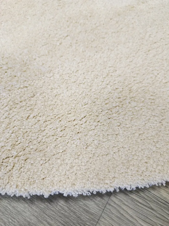 Tapis rond Touch ivoire – Image 3