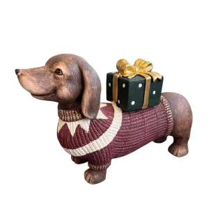 Décoration Teckel cadeau