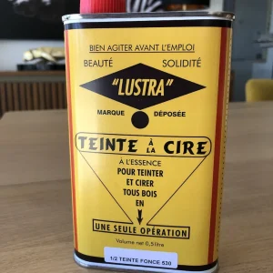 Teinte à la cire - Demi teinte foncée