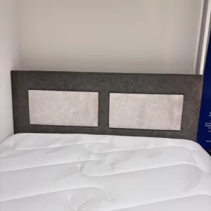 Tête de lit grise