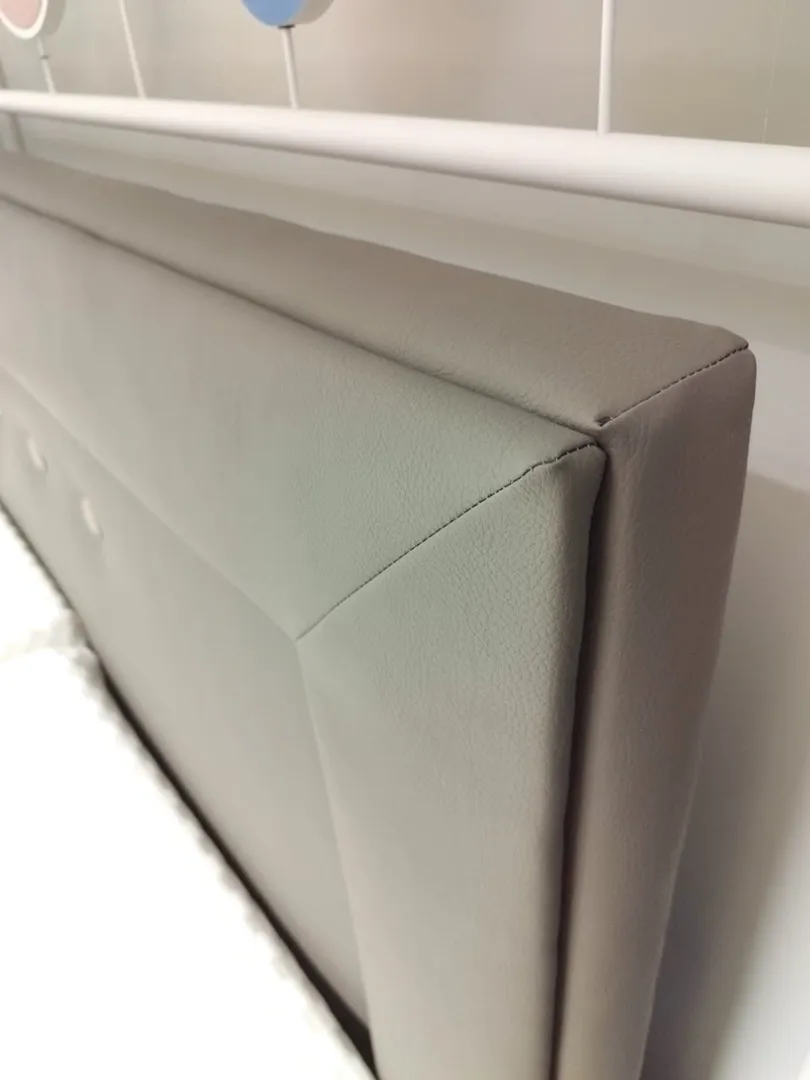 Tête de lit Madras taupe – Image 4