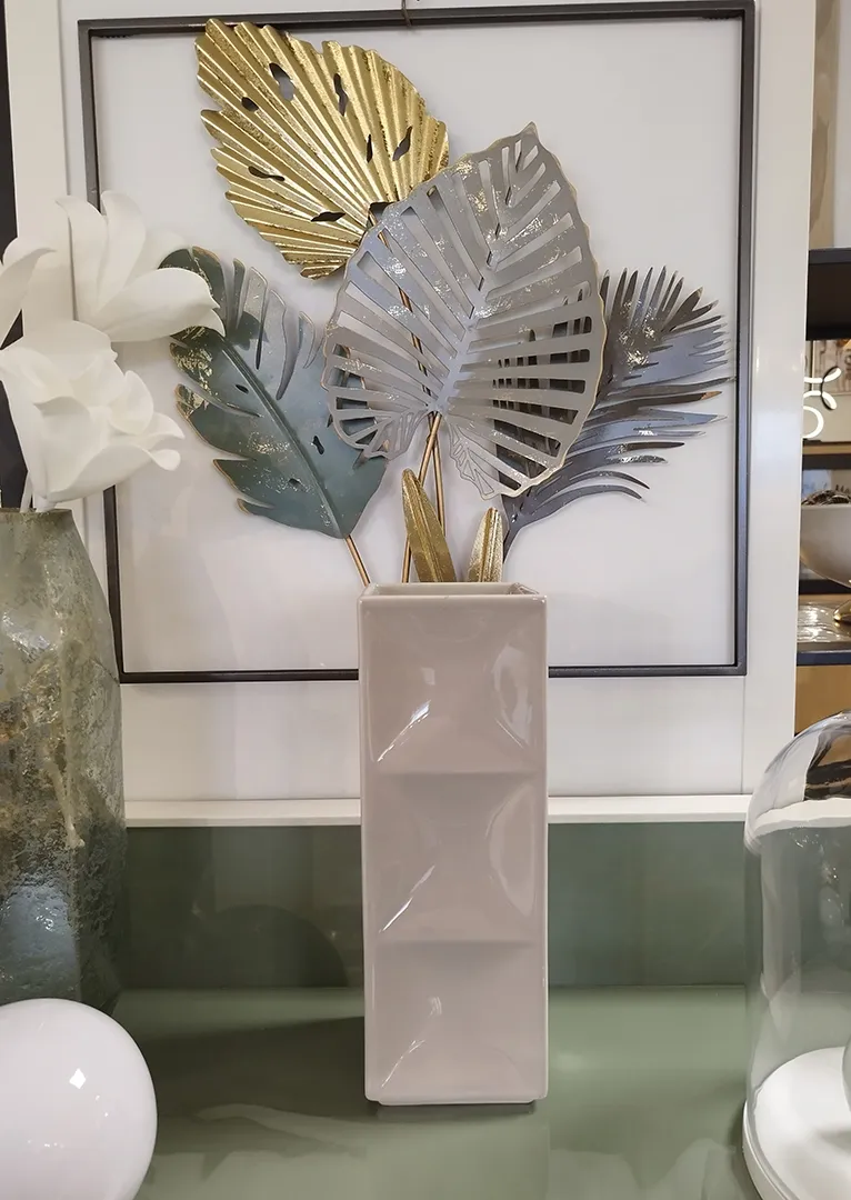 Vase Angélique gris clair