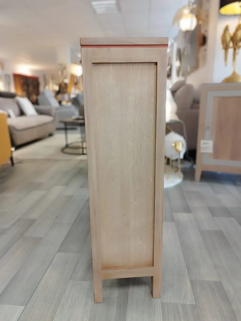 Vitrine en chêne avec Terracotta – Image 11